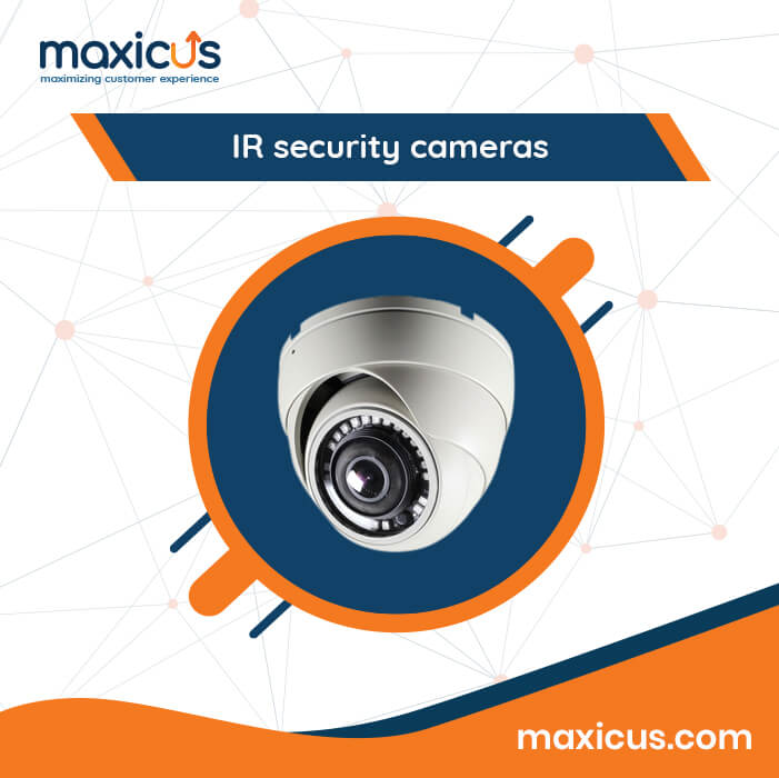 IR security cameras Maxicus