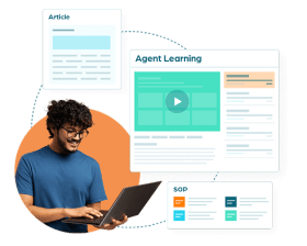 AI-Powered LMS Illustration