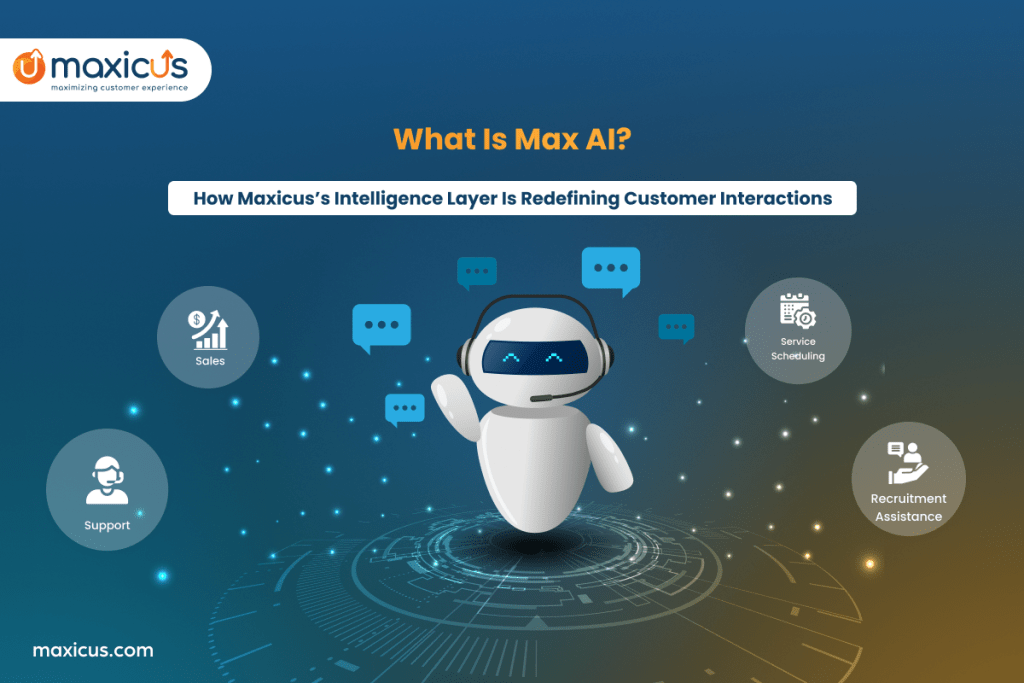 What Is Max AI? The AI Suite Powering Smarter CX | Maxicus